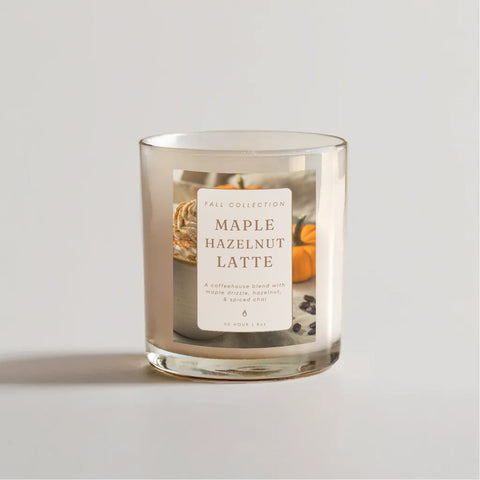 Maple Hazelnut Latte Soy Candle