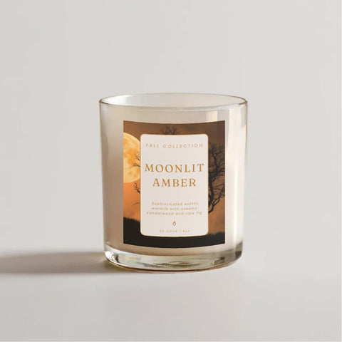 Moonlit Amber Soy Candle