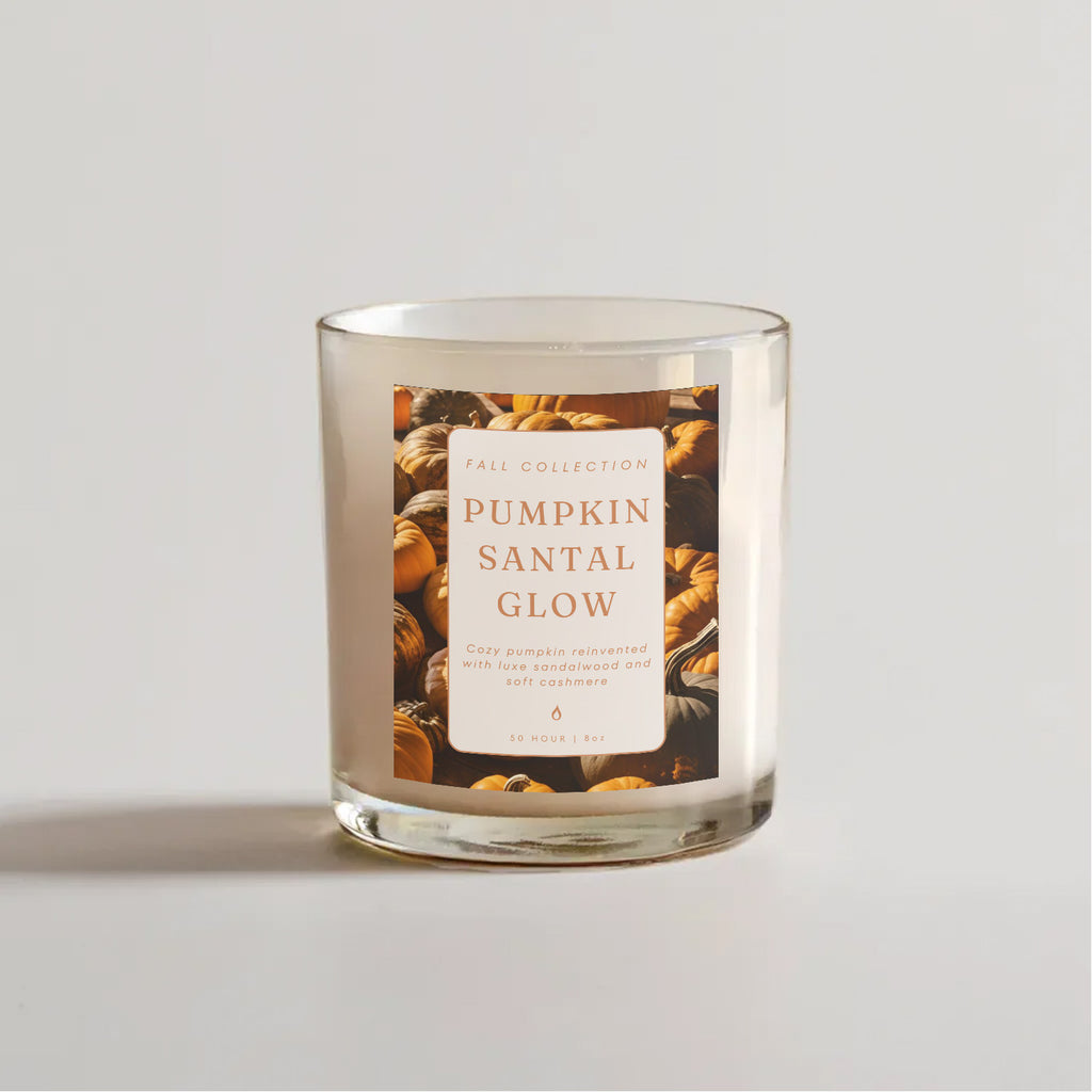 Pumpkin Santal Glow Soy Candle